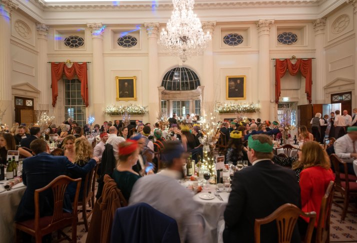Christmas Dinner in the Pump Room, Paola Ferla