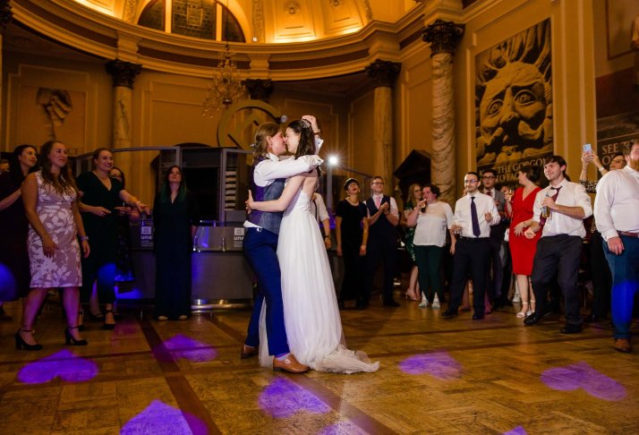 First dance in the Reception Hall, Rich Howman