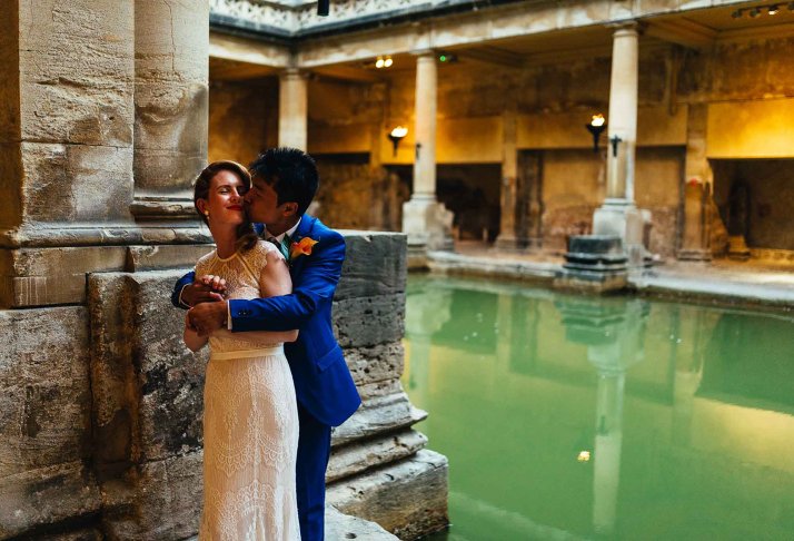 Wedding at the Roman Baths & Pump Room, Freya Steele