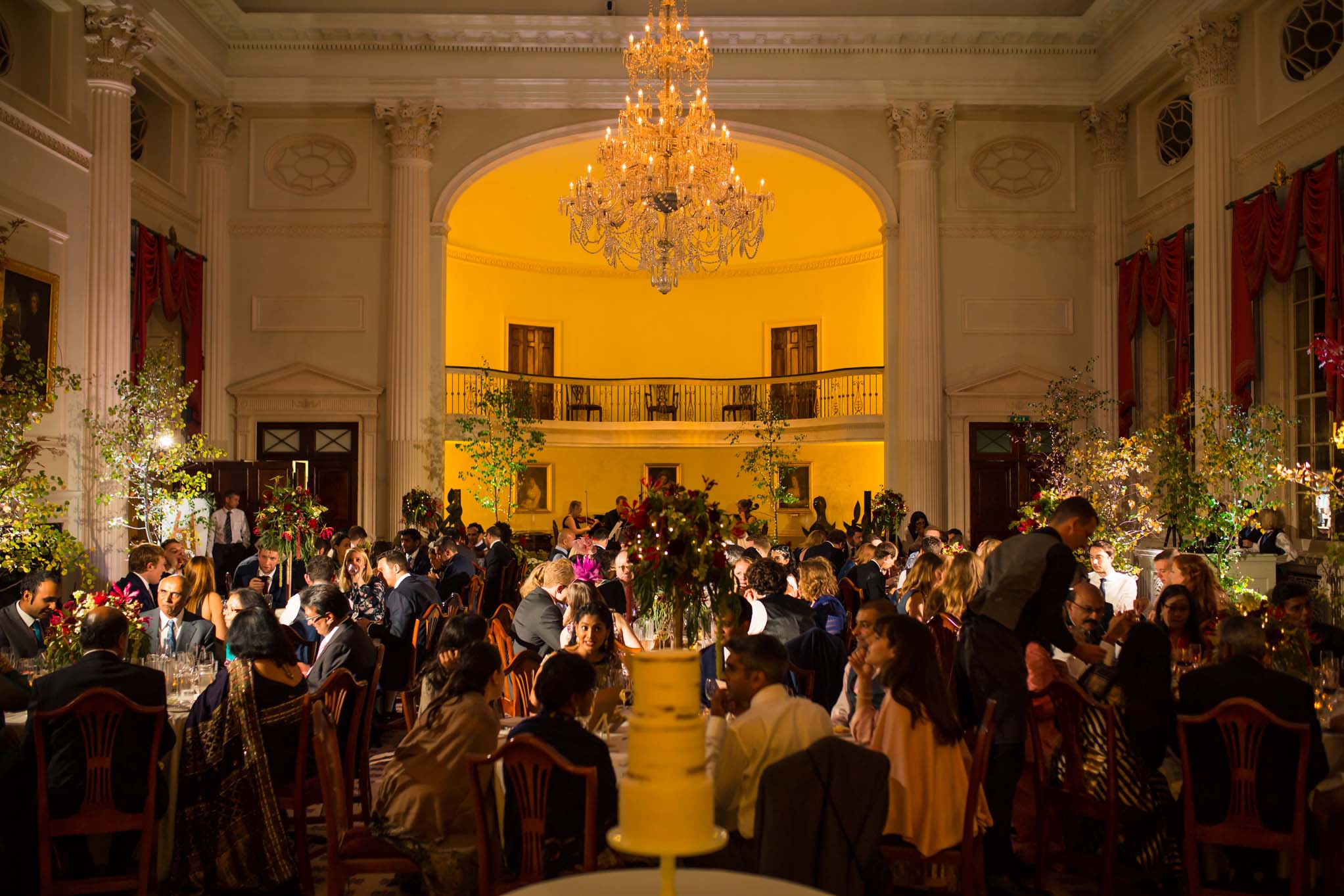 Wedding reception in the Pump Room