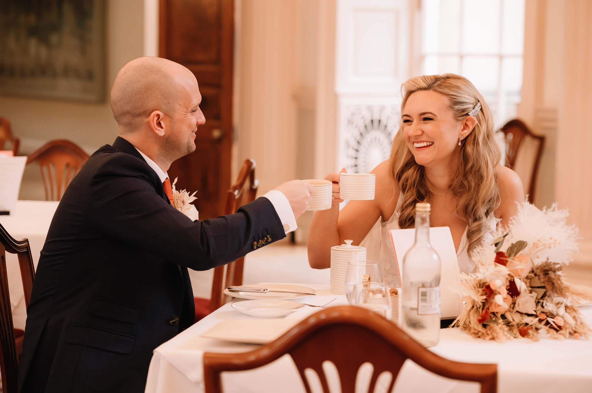 Wedding breakfast in the Pump Room