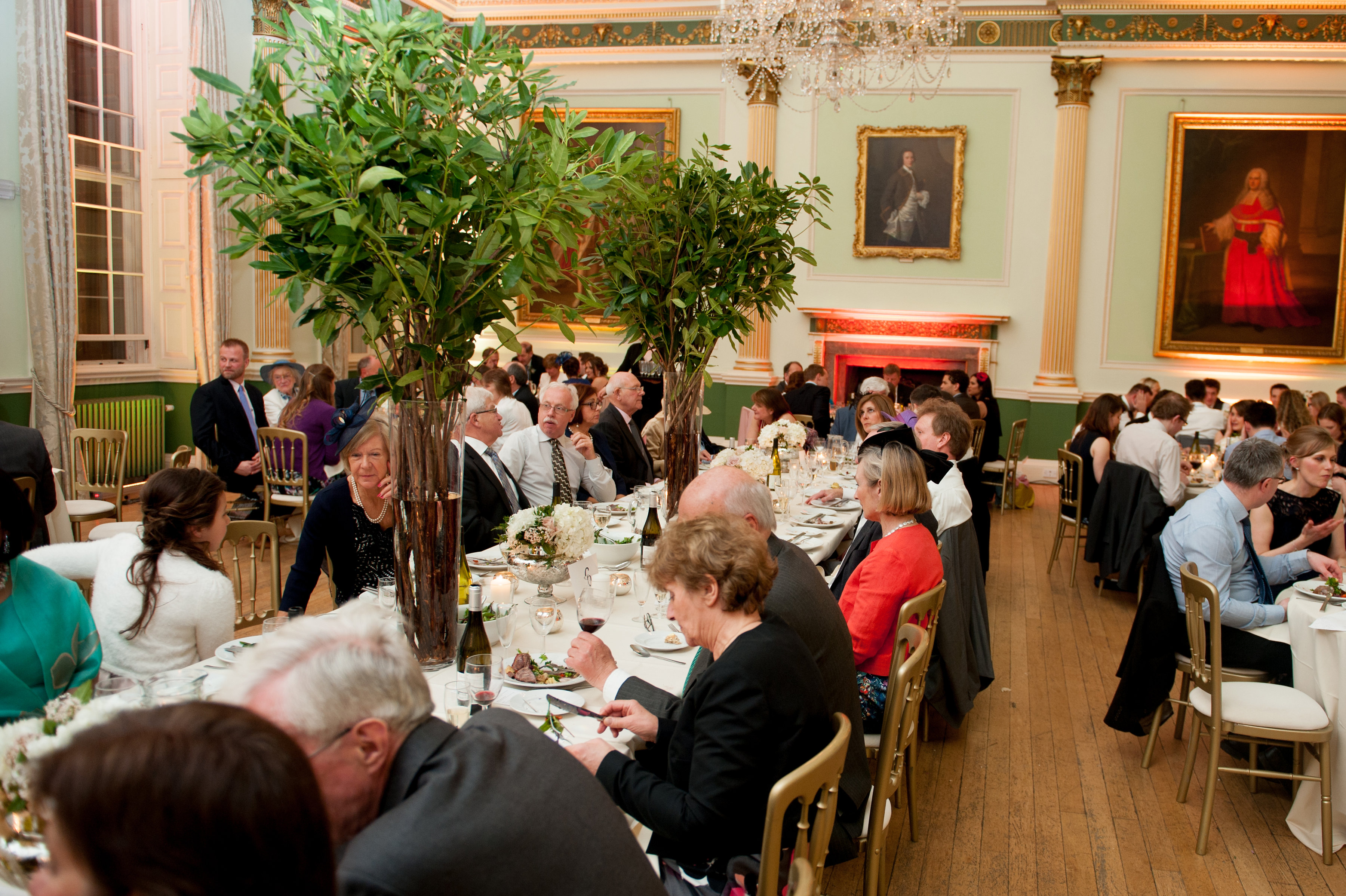 Wedding reception in the Banqueting Room