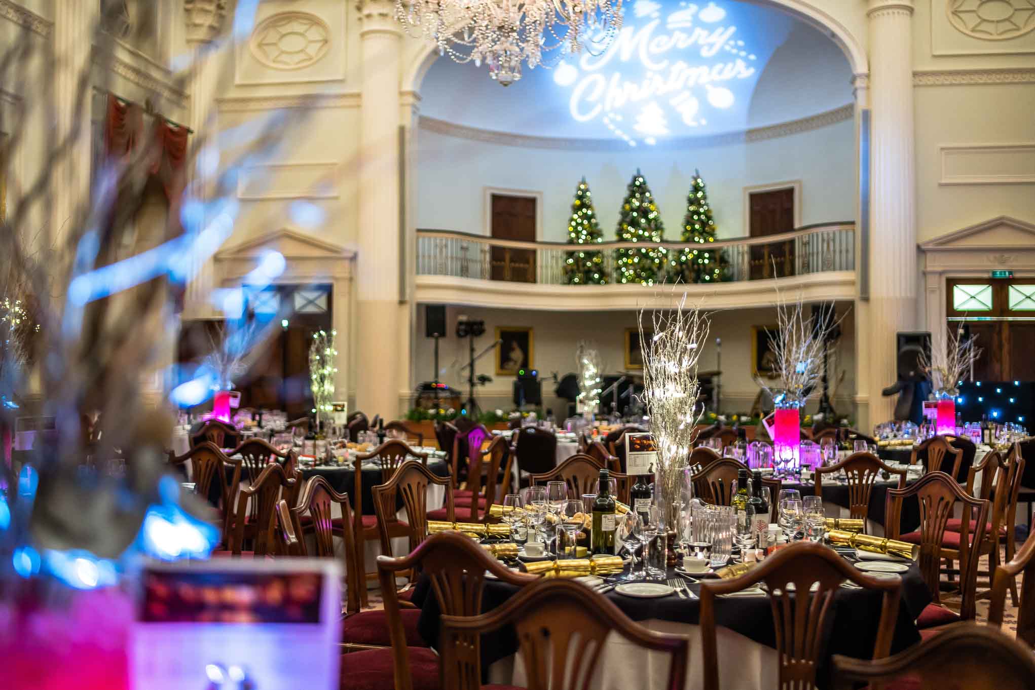 Christmas party in the Pump Room