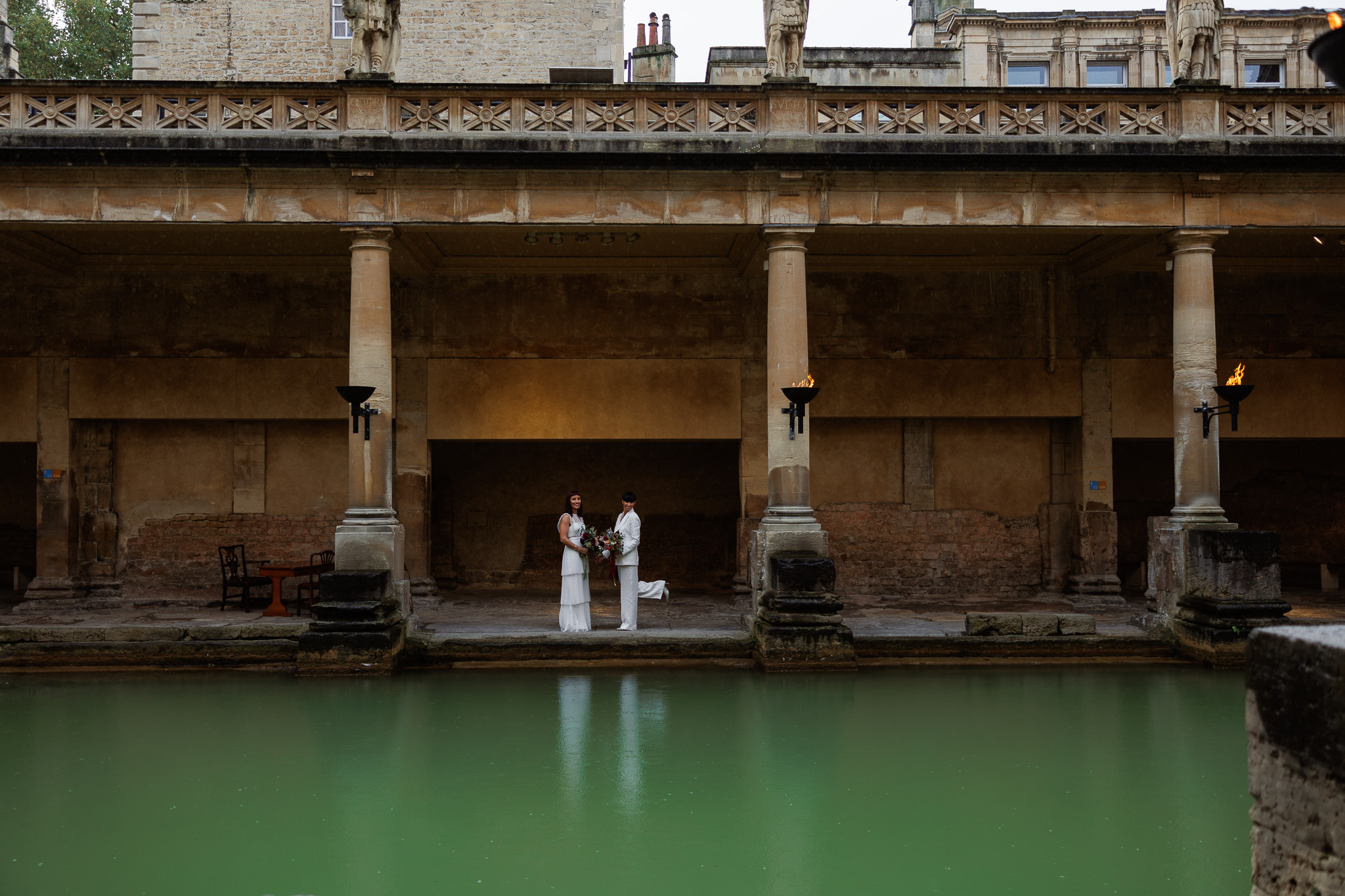 View across the Great Bath