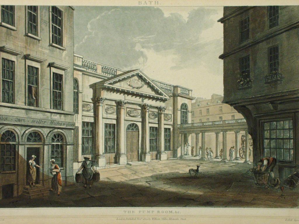 18th Century view of the Pump Room