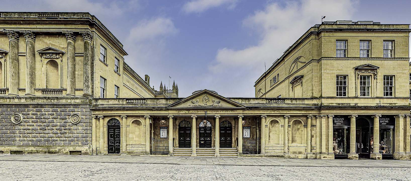 Stall Street Exterior of the Roman Baths