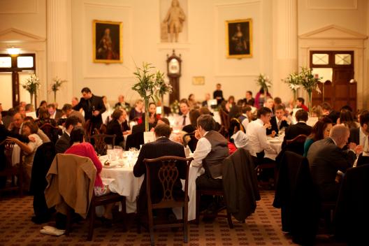 Pump Room dinner close up