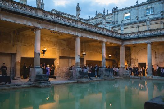 Image: Roman Baths drinks reception