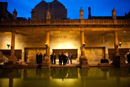 Image: Roman Baths drinks reception